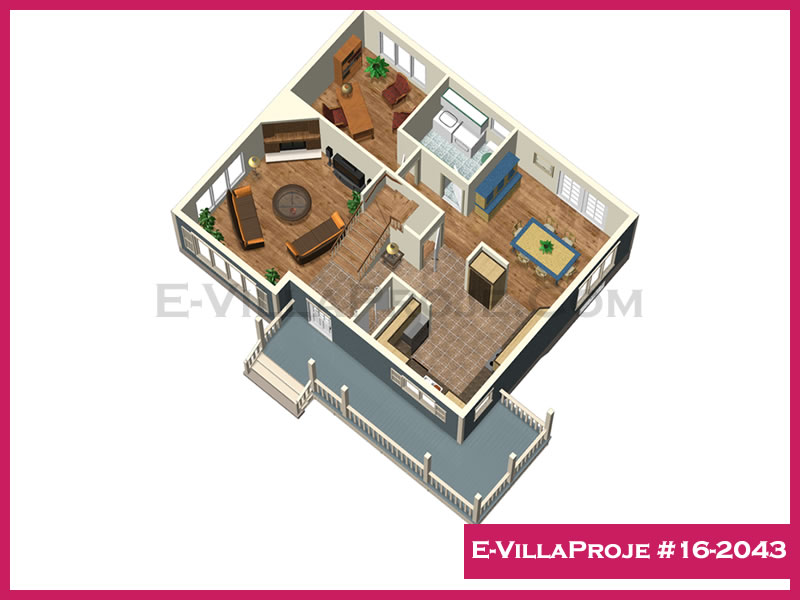 Ev Villa Proje #16 - 2043 Çelik Ev Projesi - Görsel 4