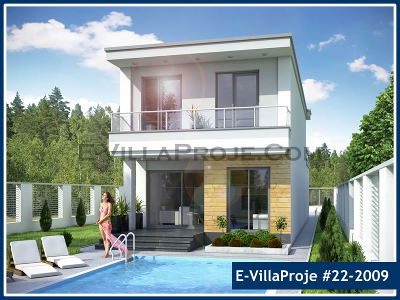 Ev Villa Proje #22 - 2009 Çelik Villa Modeli