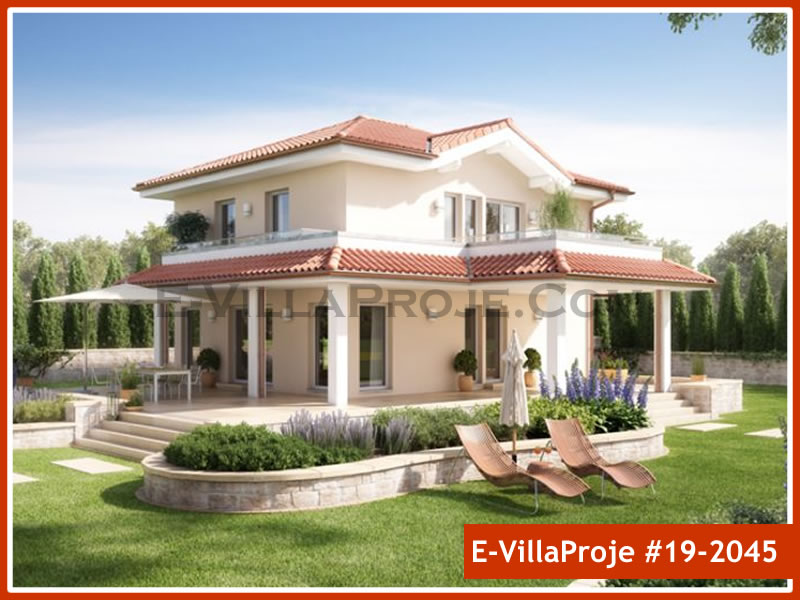 Ev Villa Proje #19 - 2045 Çelik Villa Modeli ve 3D Tasarımı