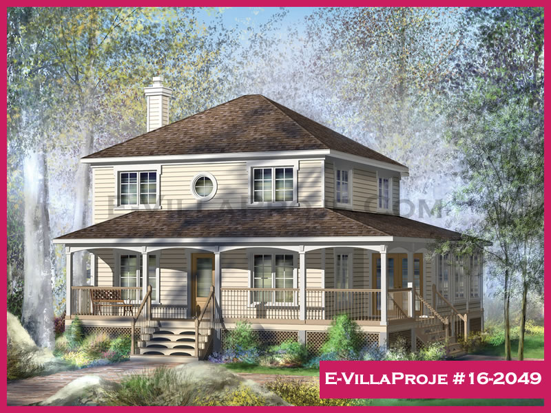 Ev Villa Proje #16 - 2049 Çelik Villa Modeli ve 3D Tasarımı