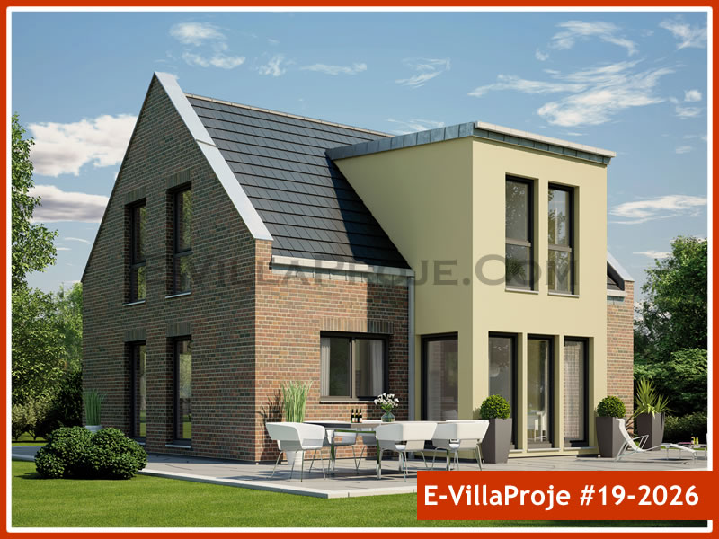 Ev Villa Proje #19 - 2026 Çelik Villa Modeli ve 3D Tasarımı