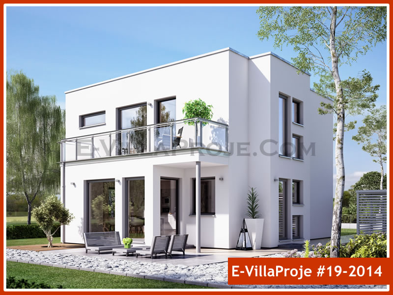 Ev Villa Proje #19 - 2014 Çelik Villa Projesi 3D Mimari Tasarımı