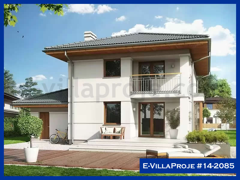 Ev Villa Proje #14 - 2085 Çelik Villa Modeli ve 3D Tasarımı