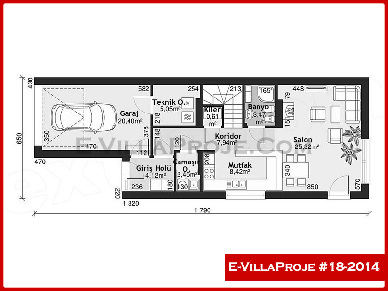Ev Villa Proje #18 - 2014 Çelik Ev Projesi - Görsel 2