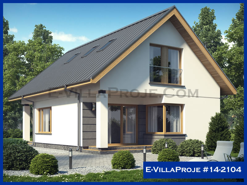 Ev Villa Proje #14 - 2104 Çelik Villa Modeli ve 3D Tasarımı