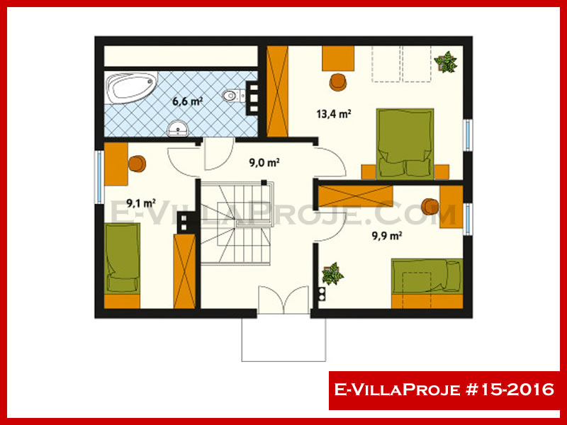 Ev Villa Proje #15 - 2016 Çelik Ev Projesi - Görsel 3