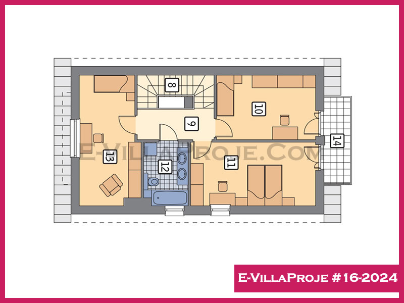 Ev Villa Proje #16 - 2024 Çelik Ev Projesi - Görsel 3
