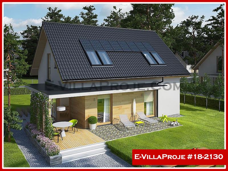 Ev Villa Proje #18 - 2130 Çelik Villa Modeli ve 3D Tasarımı