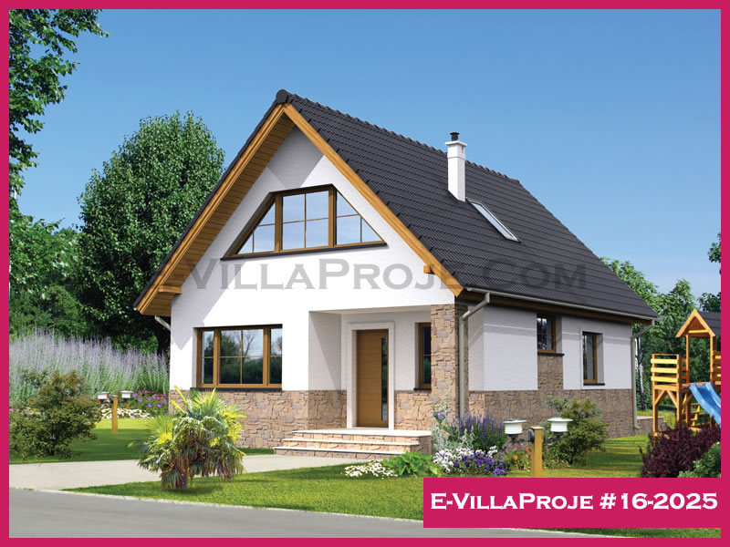 Ev Villa Proje #16 - 2025 Çelik Villa Modeli ve 3D Tasarımı
