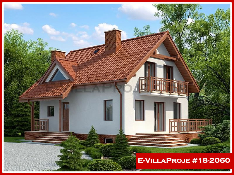 Ev Villa Proje #18 - 2060 Çelik Villa Projesi 3D Mimari Tasarımı