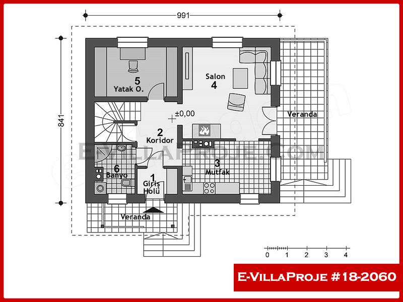 Ev Villa Proje #18 - 2060 Çelik Ev Projesi - Görsel 2