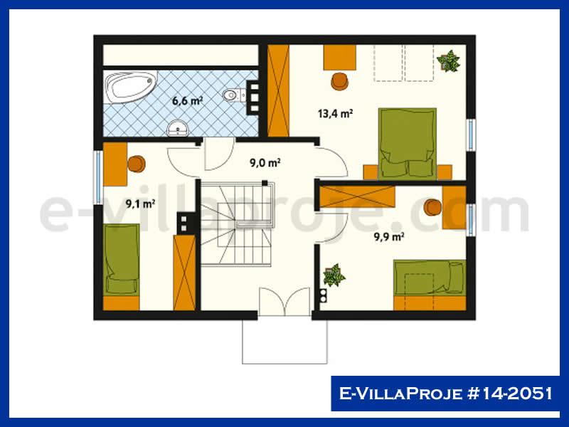 Ev Villa Proje #14 - 2052 Çelik Ev Projesi - Görsel 3