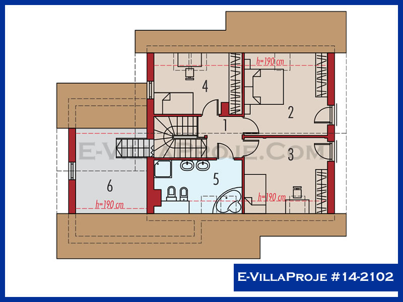 Ev Villa Proje #14 - 2102 Çelik Ev Projesi - Görsel 3