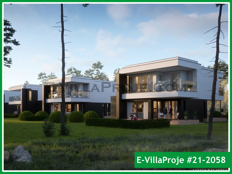 Ev Villa Proje #21 - 2058 Çelik Villa Modeli ve 3D Tasarımı