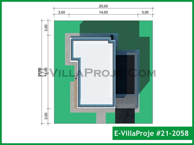 Ev Villa Proje #21 - 2058 Çelik Ev Projesi - Görsel 20
