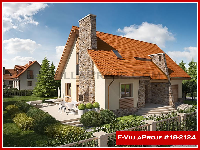 Ev Villa Proje #18 - 2124 Çelik Villa Modeli ve 3D Tasarımı