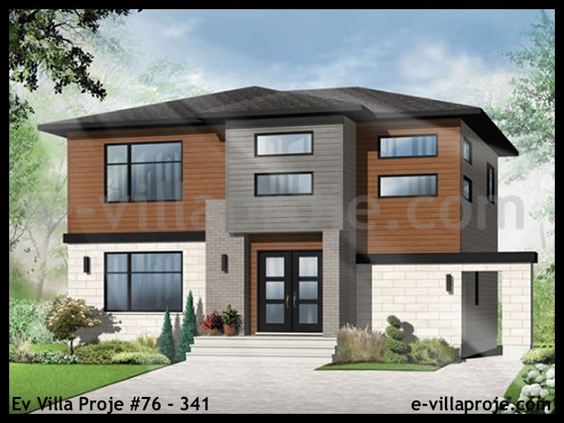 Ev Villa Proje #76 - 341 Çelik Villa Modeli