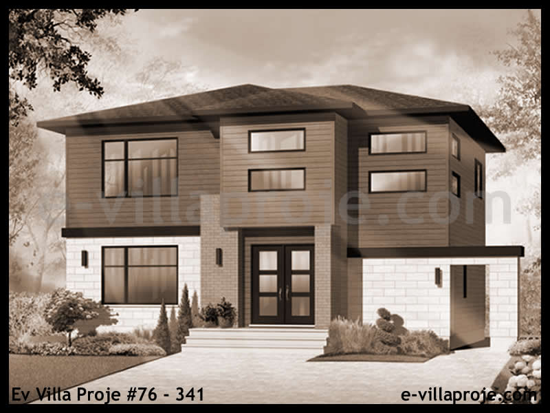 Ev Villa Proje #76 - 341 Çelik Ev Projesi - Görsel 4