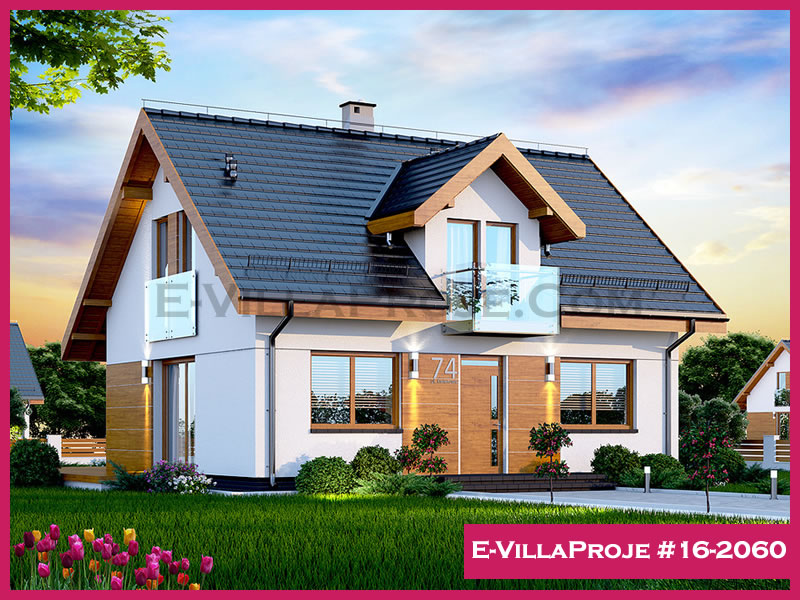 Ev Villa Proje #16 - 2060 Çelik Villa Modeli ve 3D Tasarımı