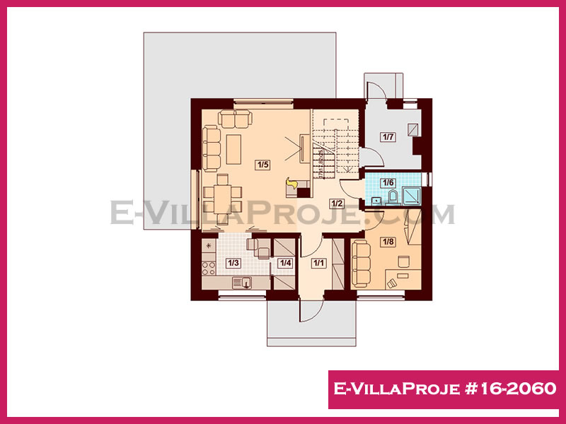 Ev Villa Proje #16 - 2060 Çelik Ev Projesi - Görsel 2