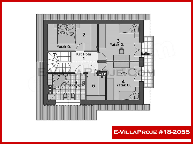 Ev Villa Proje #18 - 2055 Çelik Ev Projesi - Görsel 3