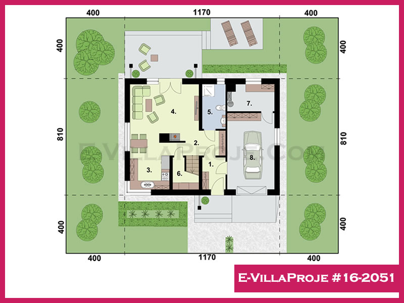 Ev Villa Proje #16 - 2051 Çelik Ev Projesi - Görsel 2