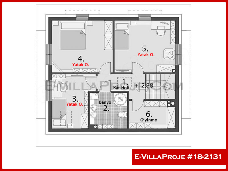 Ev Villa Proje #18 - 2131 Çelik Ev Projesi - Görsel 3