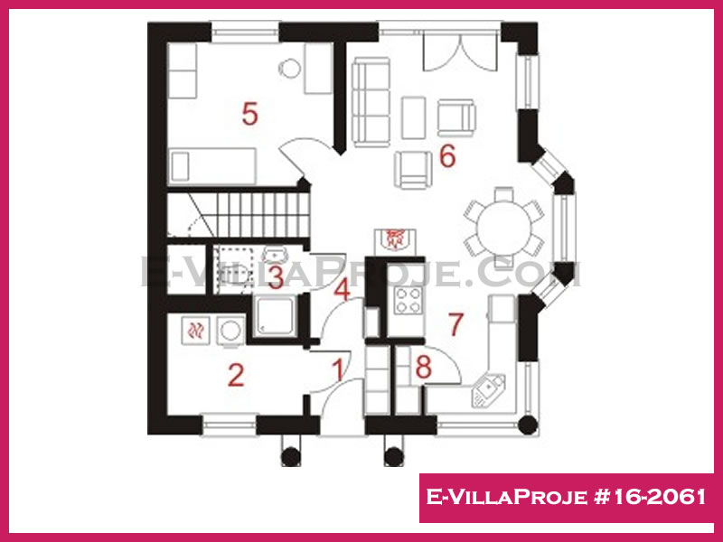 Ev Villa Proje #16 - 2061 Çelik Ev Projesi - Görsel 2