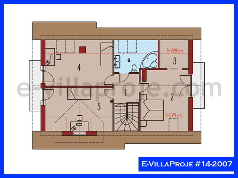 Ev Villa Proje #14 - 2007 Çelik Ev Projesi - Görsel 3