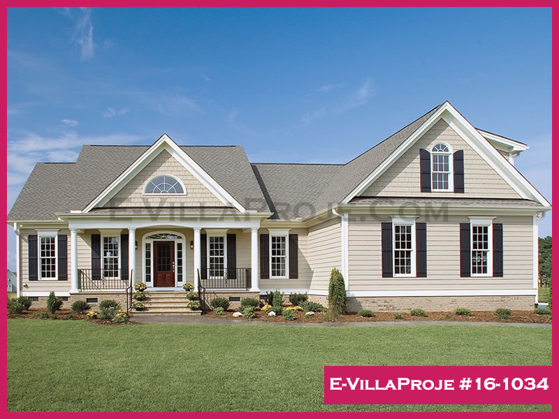 Ev Villa Proje #16 - 1034 Çelik Villa Modeli ve 3D Tasarımı