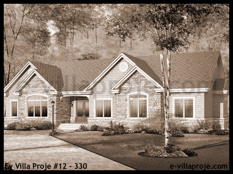 Ev Villa Proje #12 - 330 Çelik Ev Projesi - Görsel 3