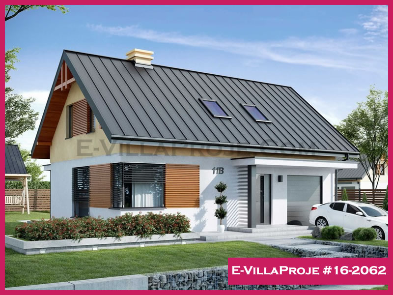 Ev Villa Proje #16 - 2062 Çelik Villa Projesi 3D Mimari Tasarımı