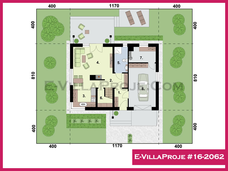 Ev Villa Proje #16 - 2062 Çelik Ev Projesi - Görsel 2
