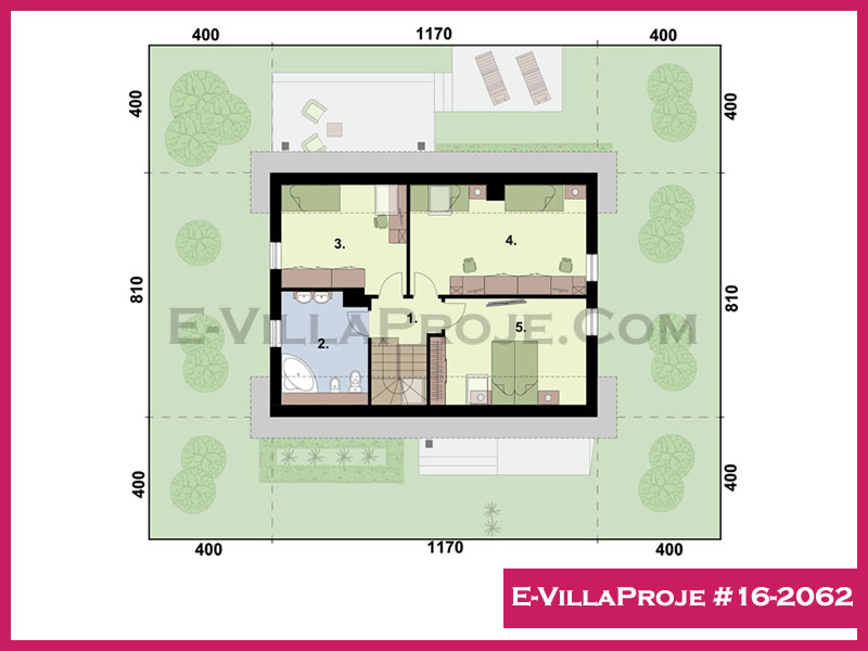 Ev Villa Proje #16 - 2062 Çelik Ev Projesi - Görsel 3