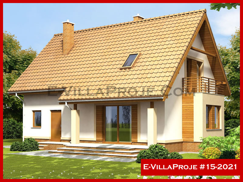 Ev Villa Proje #15 - 2021 Çelik Villa Projesi 3D Mimari Tasarımı