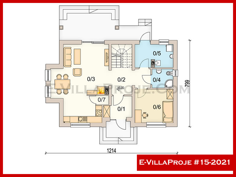 Ev Villa Proje #15 - 2021 Çelik Ev Projesi - Görsel 2