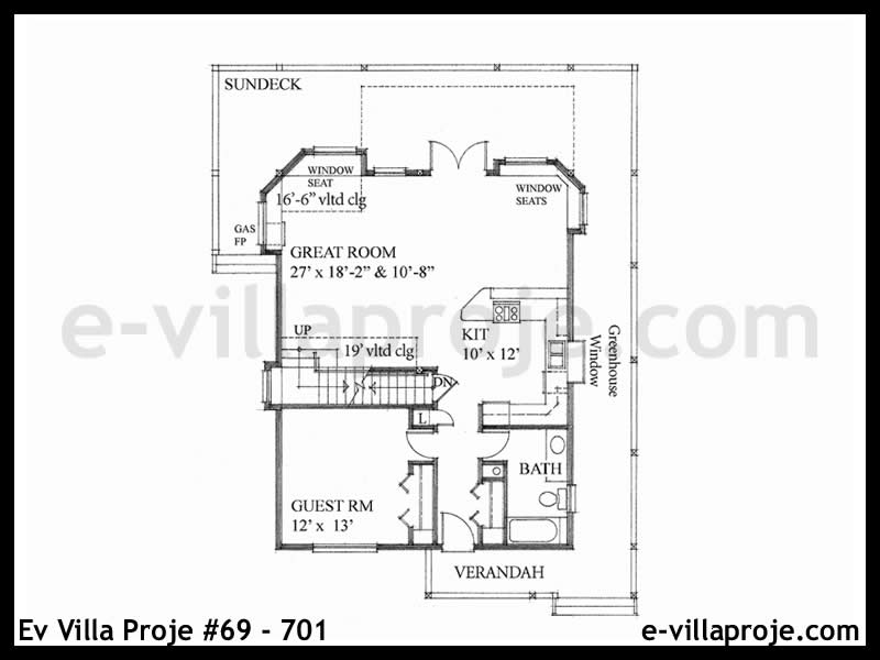 Ev Villa Proje #69 - 701 Çelik Ev Projesi - Görsel 2