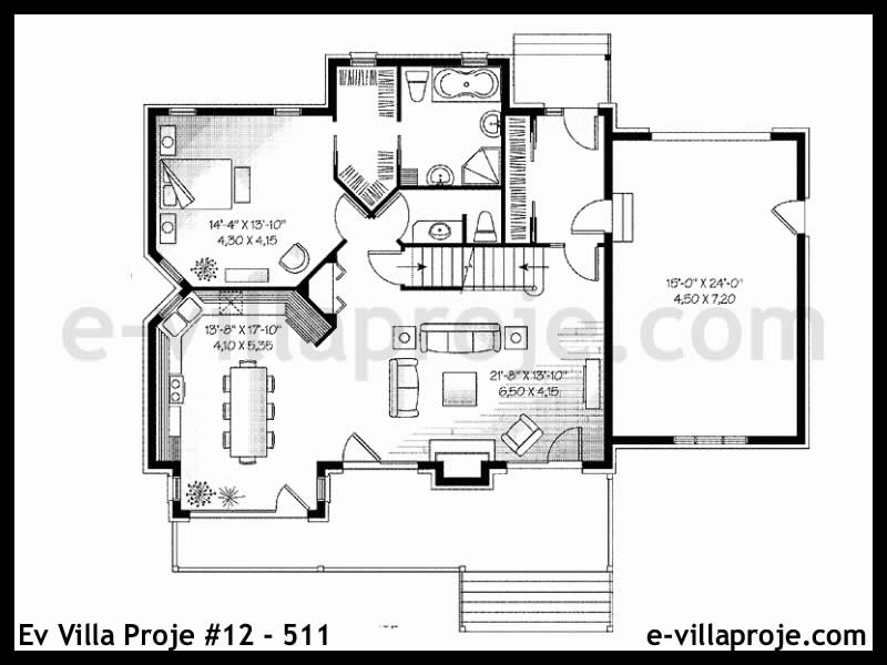 Ev Villa Proje #12 - 511 Çelik Ev Projesi - Görsel 2