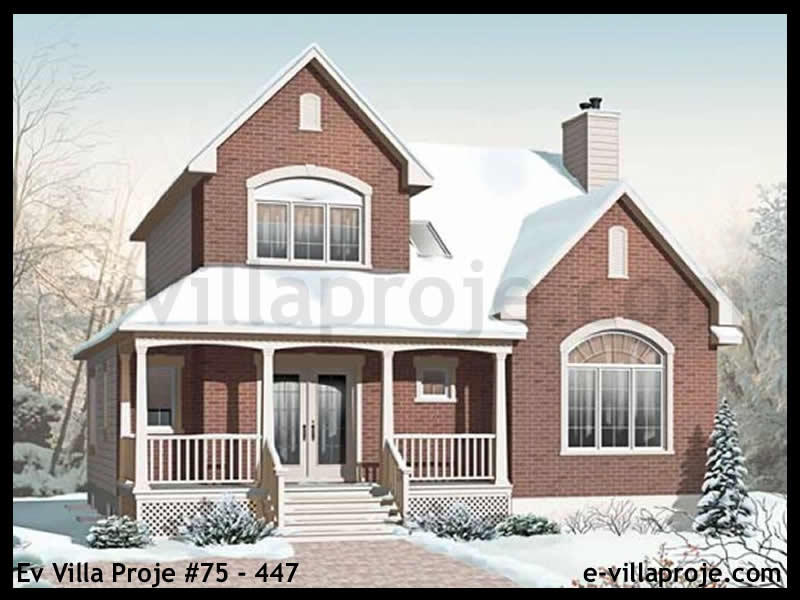 Ev Villa Proje #75 - 447 Çelik Villa Projesi 3D Mimari Tasarımı
