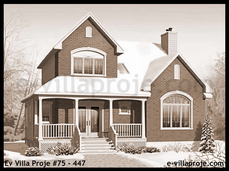 Ev Villa Proje #75 - 447 Çelik Ev Projesi - Görsel 4