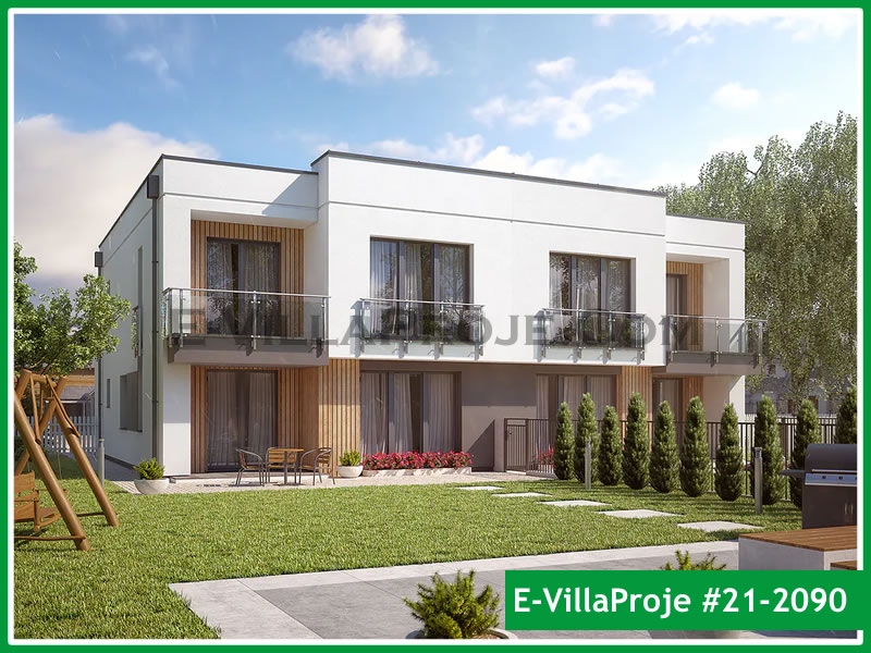 Ev Villa Proje #21 - 2090 Çelik Villa Modeli ve 3D Tasarımı