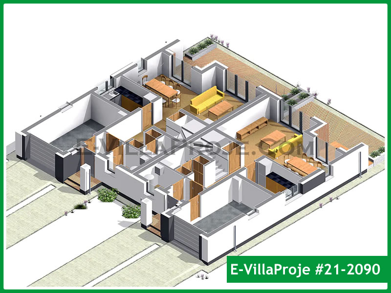 Ev Villa Proje #21 - 2090 Çelik Ev Projesi - Görsel 7