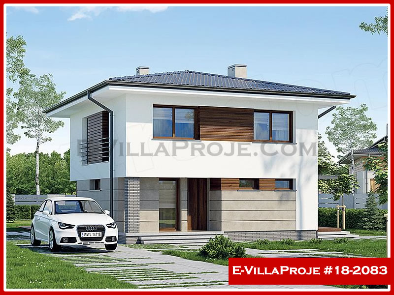 Ev Villa Proje #18 - 2083 Çelik Villa Modeli ve 3D Tasarımı