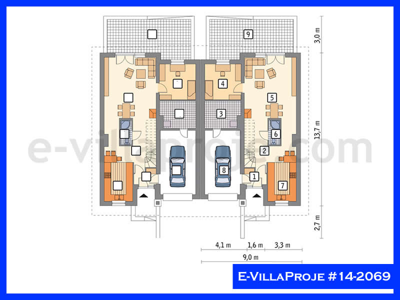 Ev Villa Proje #14 - 2069 Çelik Ev Projesi - Görsel 2