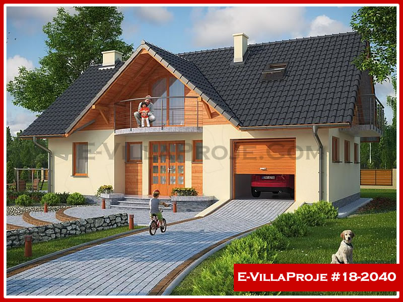 Ev Villa Proje #18 - 2040 Çelik Villa Modeli ve 3D Tasarımı