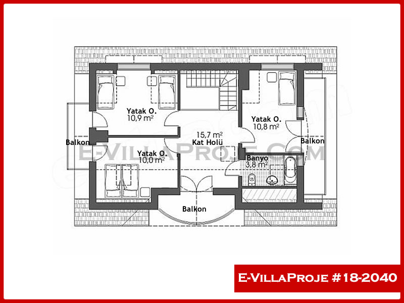Ev Villa Proje #18 - 2040 Çelik Ev Projesi - Görsel 3