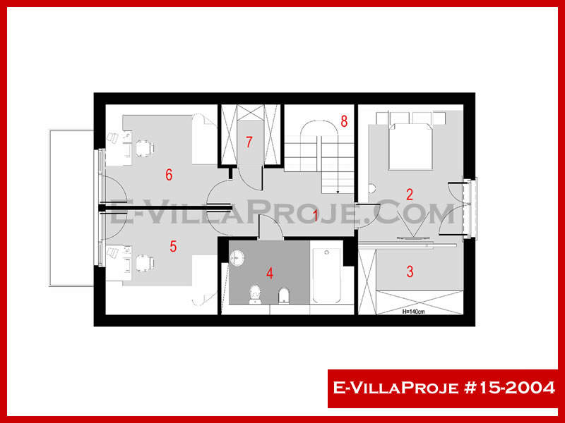 Ev Villa Proje #15 - 2004 Çelik Ev Projesi - Görsel 3
