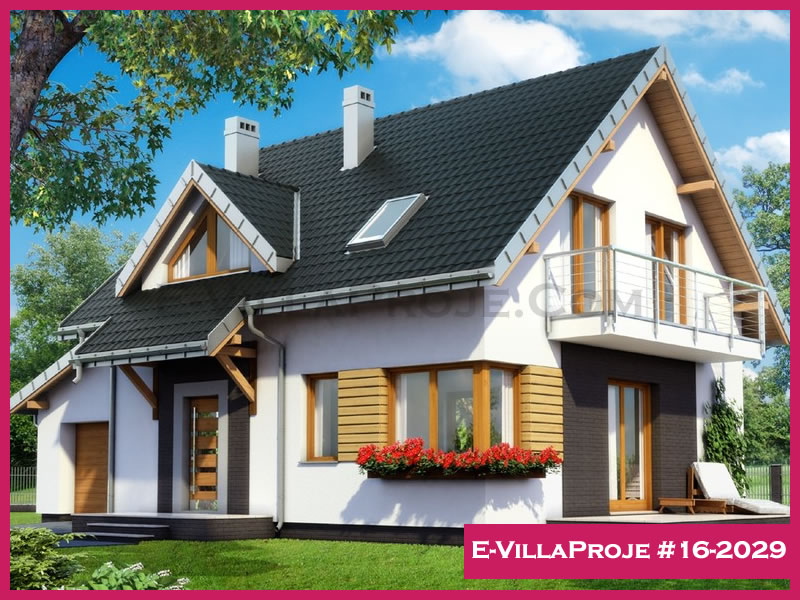 Ev Villa Proje #16 - 2029 Çelik Villa Modeli ve 3D Tasarımı