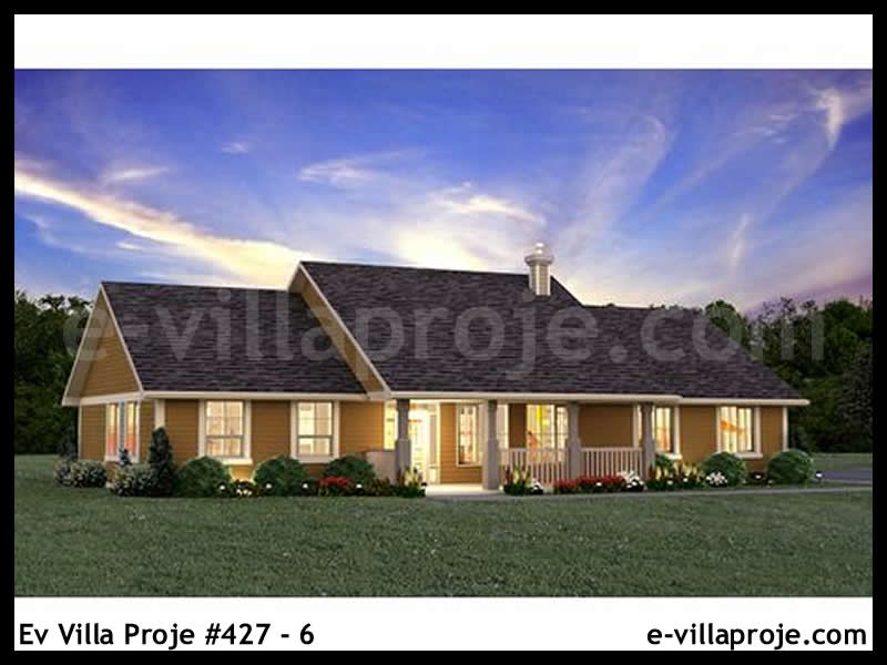 Ev Villa Proje #427 - 6 Çelik Villa Modeli ve 3D Tasarımı