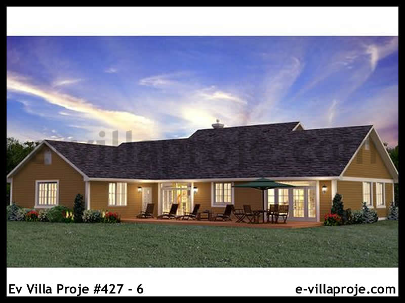 Ev Villa Proje #427 - 6 Çelik Ev Projesi - Görsel 3